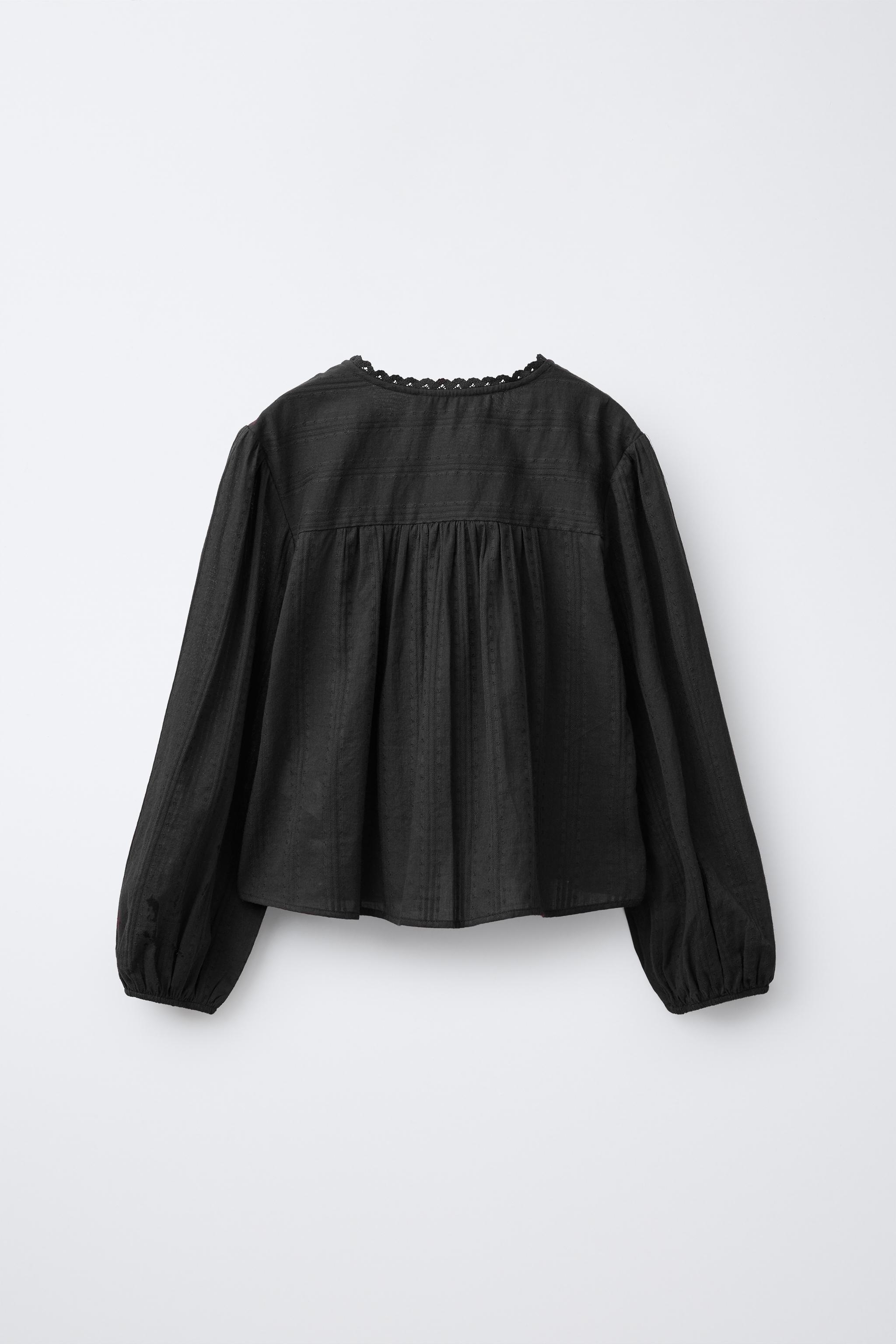 ROMANTIC TEXTURED SHIRT